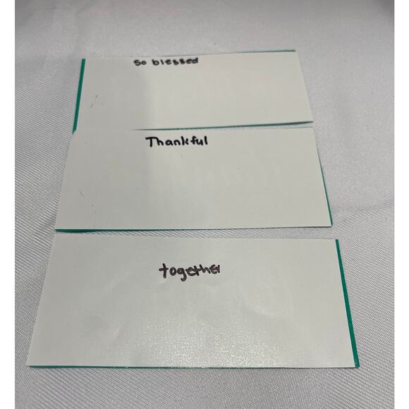 Chalk Couture Used  5X7 ‎  Reusable  Transfer " So Blessed, Thankful, Tog… - Picture 3 of 7